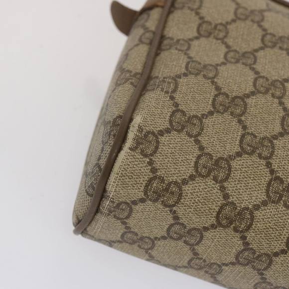 GUCCI GG Supreme Web Sherry Line Clutch Bag PVC Beige 89 01 012 Auth ac2794 - Picture 8 of 16